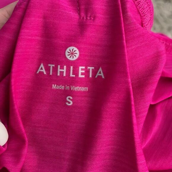 Athleta Tank‎ Top. Size Small. Bright Pink - Picture 4 of 5
